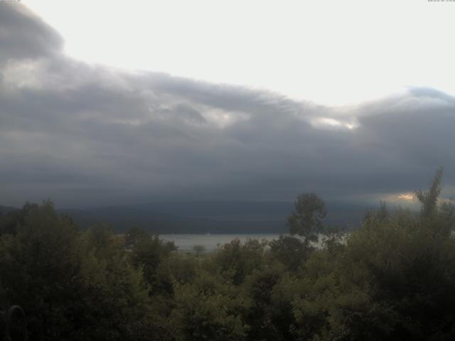 山中湖からの富士山