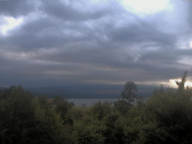 山中湖からの富士山