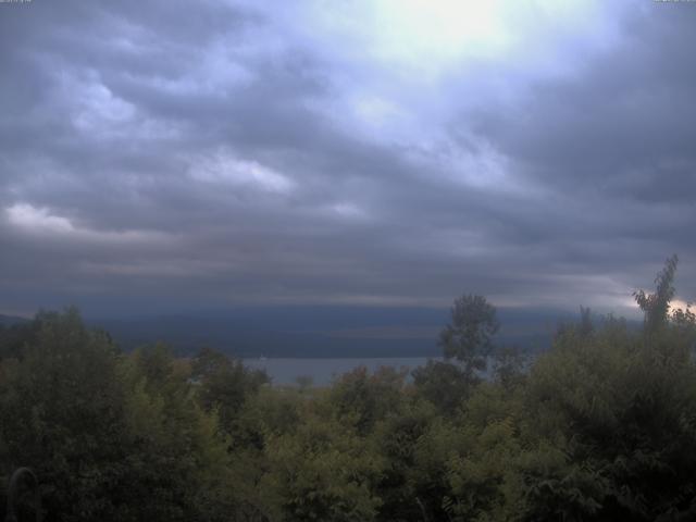 山中湖からの富士山