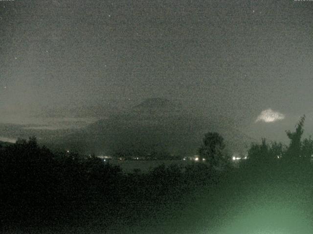 山中湖からの富士山