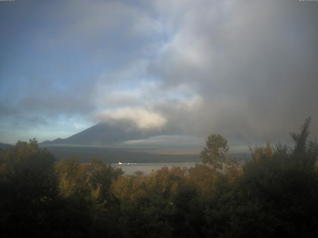 山中湖からの富士山
