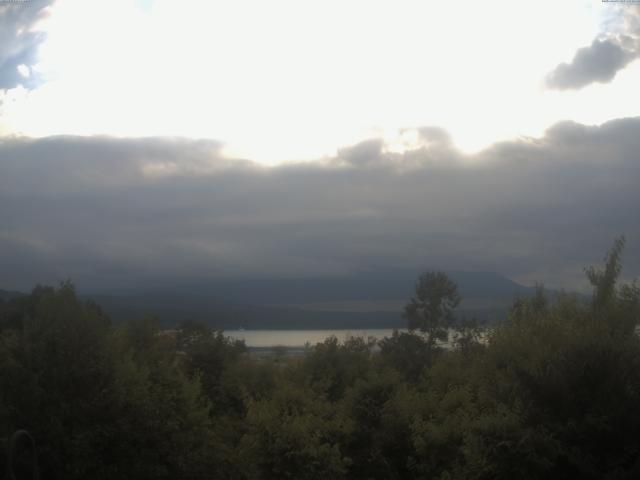 山中湖からの富士山
