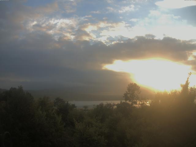 山中湖からの富士山