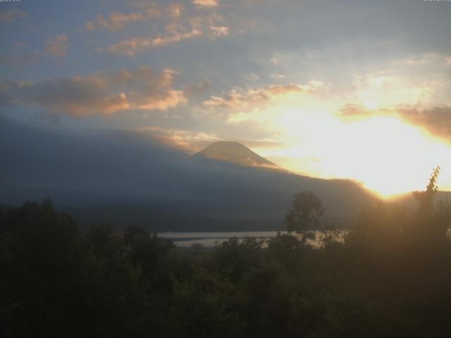山中湖からの富士山