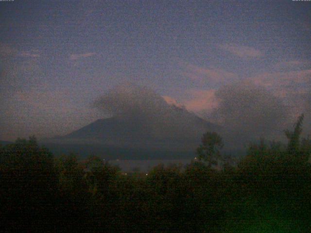 山中湖からの富士山