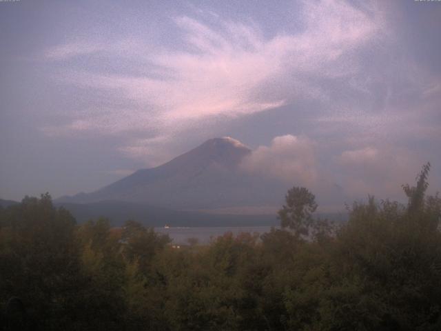 山中湖からの富士山