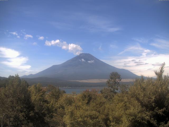 山中湖からの富士山