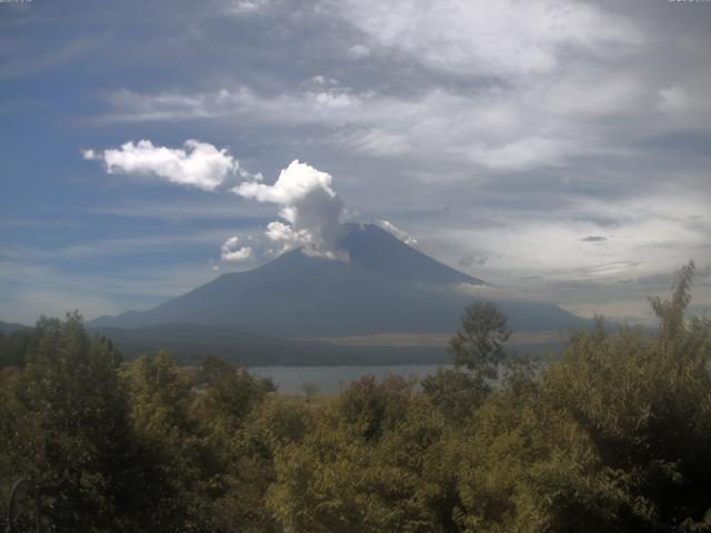 山中湖からの富士山