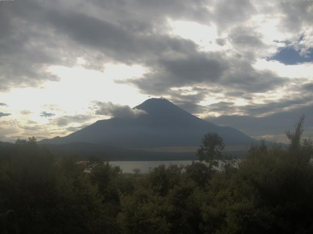 山中湖からの富士山