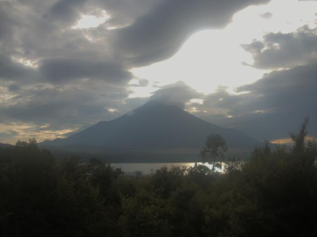 山中湖からの富士山
