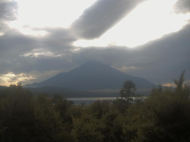 山中湖からの富士山