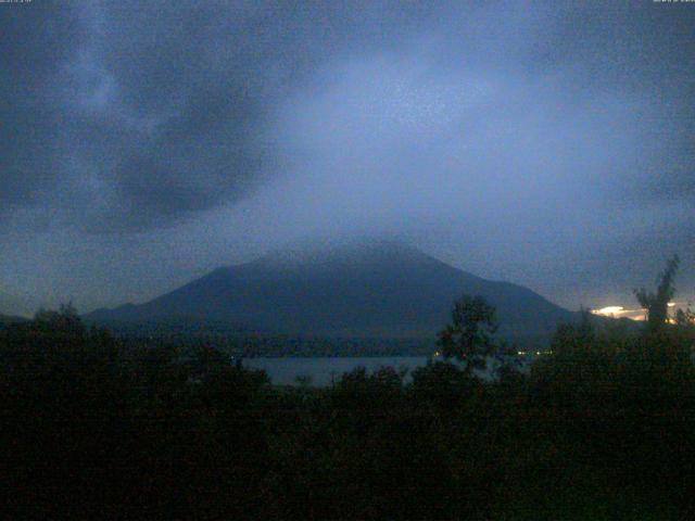 山中湖からの富士山