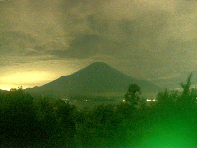 山中湖からの富士山