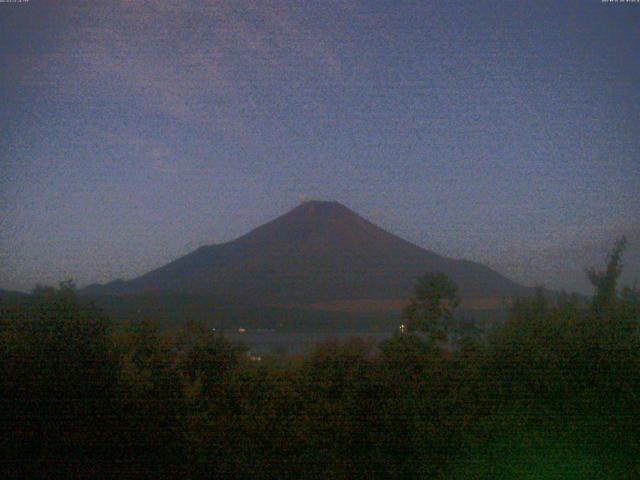 山中湖からの富士山