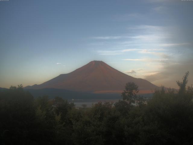 山中湖からの富士山
