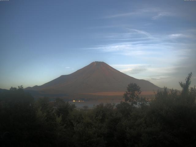 山中湖からの富士山