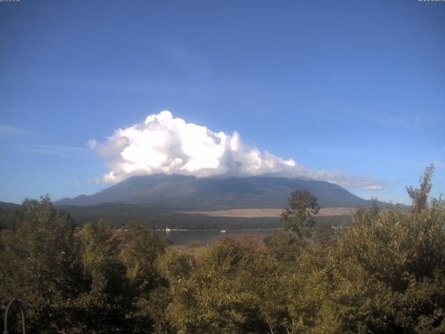 山中湖からの富士山