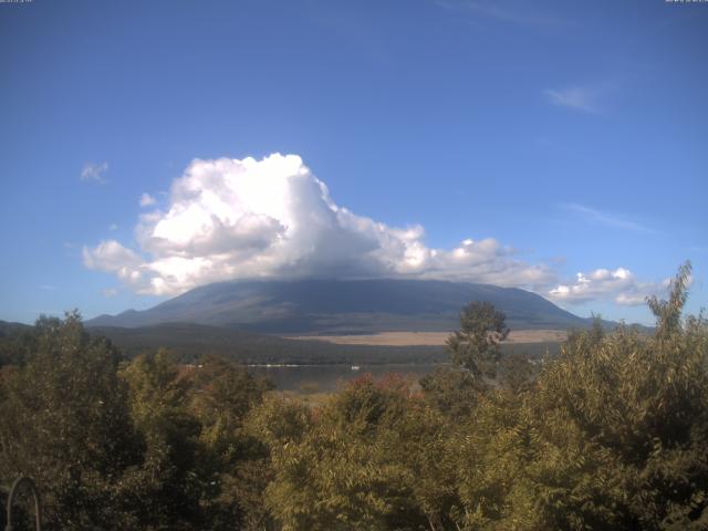 山中湖からの富士山