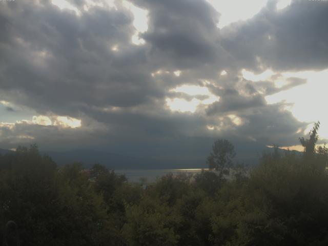 山中湖からの富士山