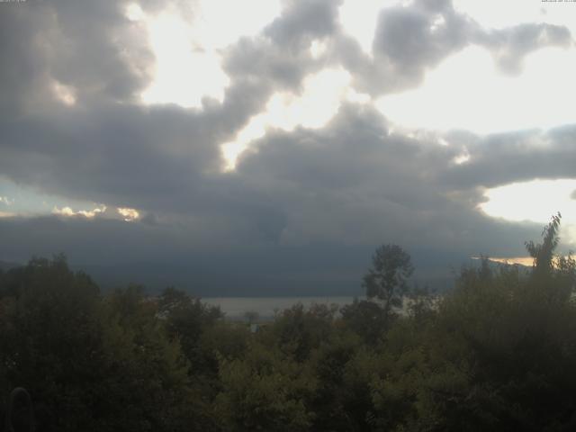 山中湖からの富士山