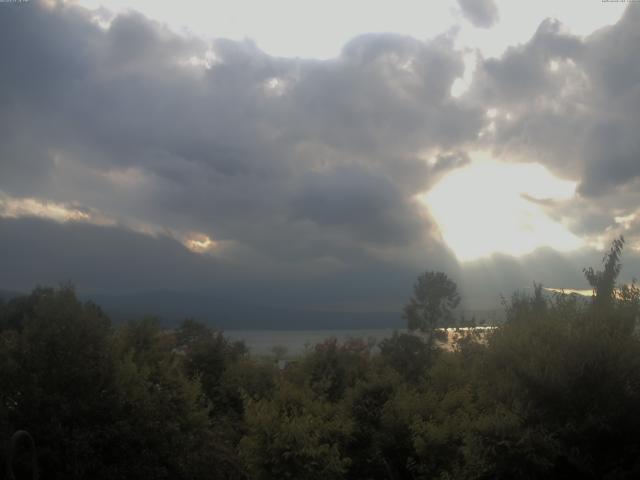 山中湖からの富士山