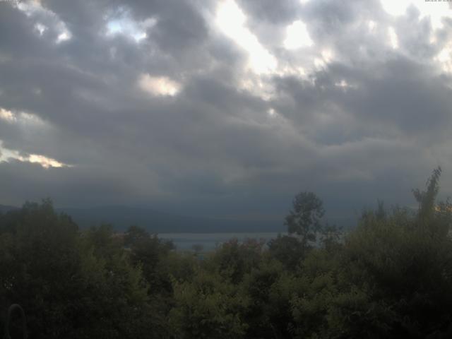 山中湖からの富士山