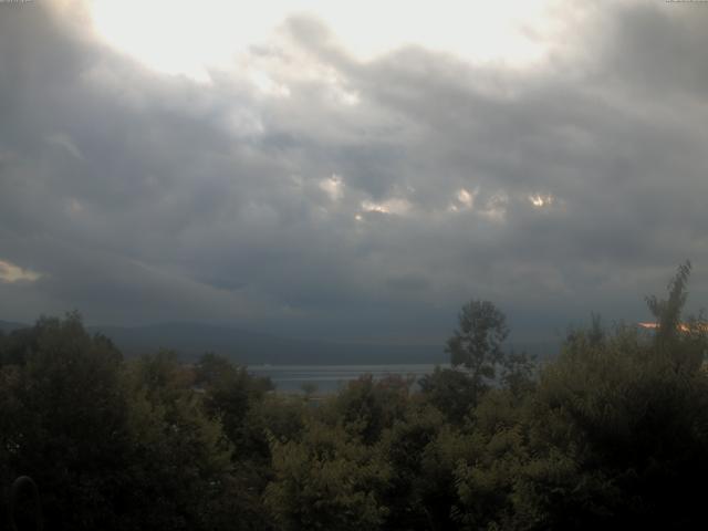 山中湖からの富士山
