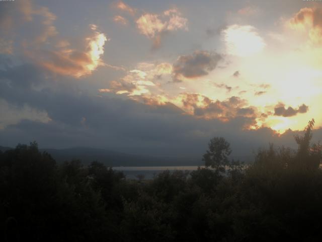 山中湖からの富士山