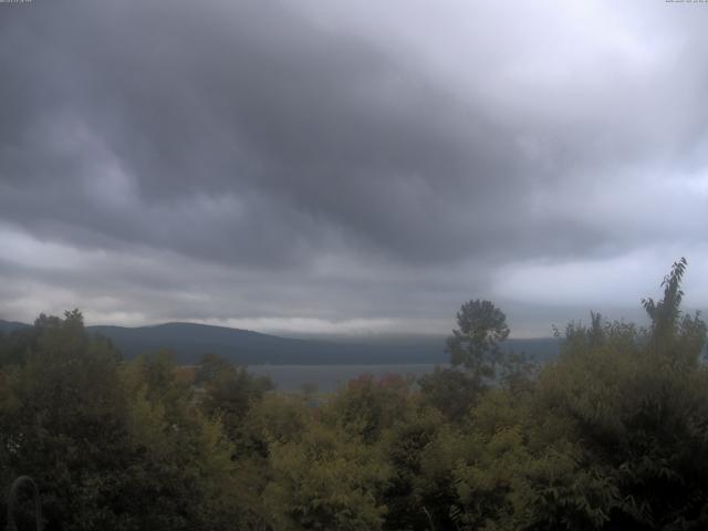 山中湖からの富士山