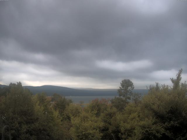 山中湖からの富士山