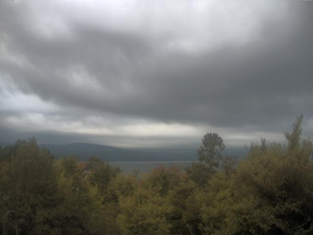 山中湖からの富士山