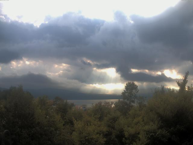 山中湖からの富士山