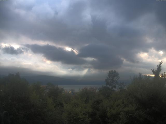 山中湖からの富士山