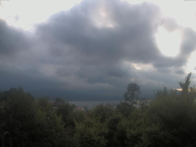 山中湖からの富士山