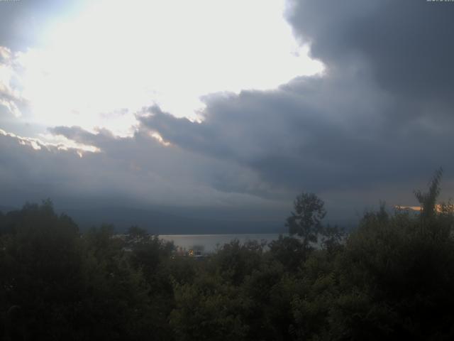 山中湖からの富士山