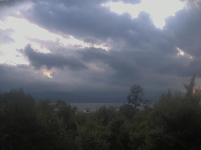 山中湖からの富士山