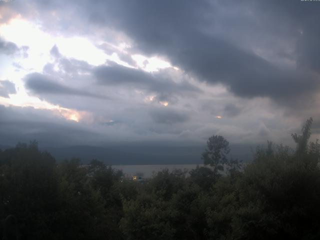 山中湖からの富士山