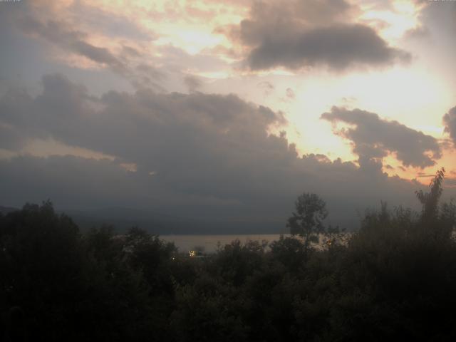 山中湖からの富士山
