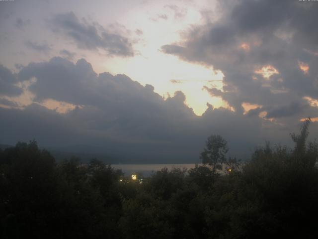 山中湖からの富士山