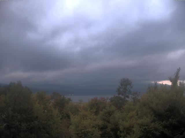 山中湖からの富士山