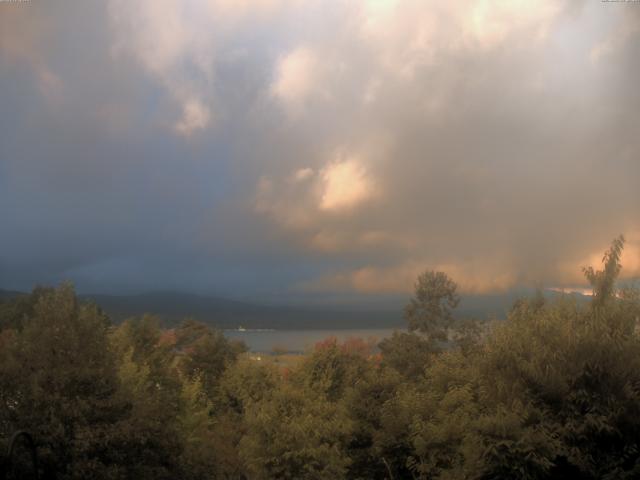 山中湖からの富士山