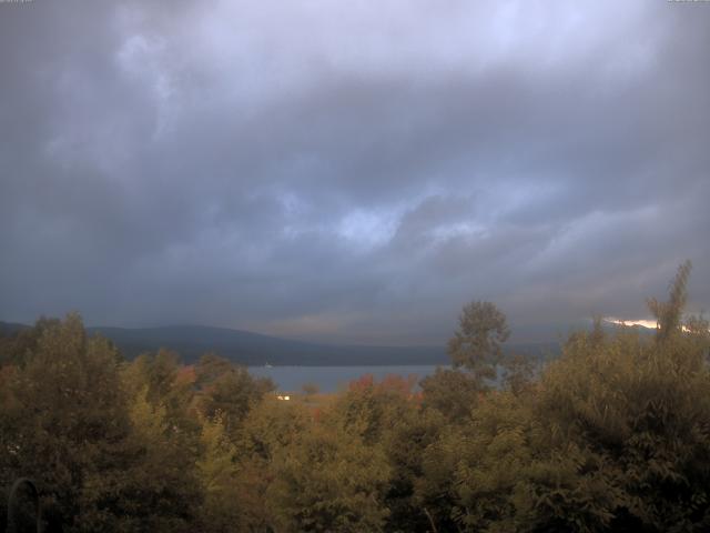 山中湖からの富士山
