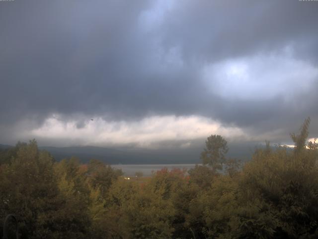 山中湖からの富士山