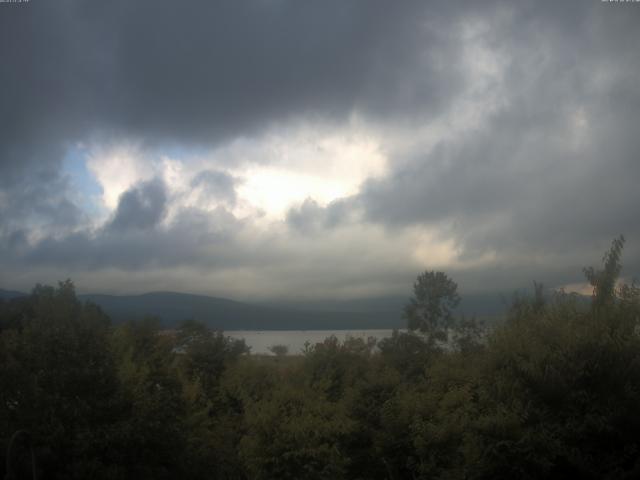 山中湖からの富士山