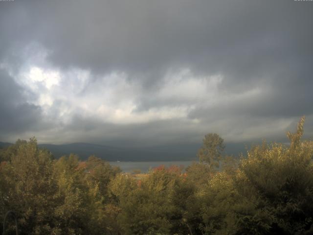山中湖からの富士山