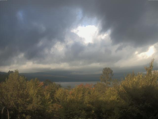 山中湖からの富士山