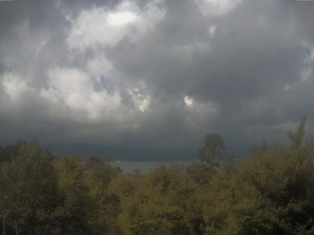 山中湖からの富士山