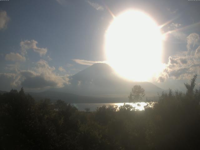 山中湖からの富士山