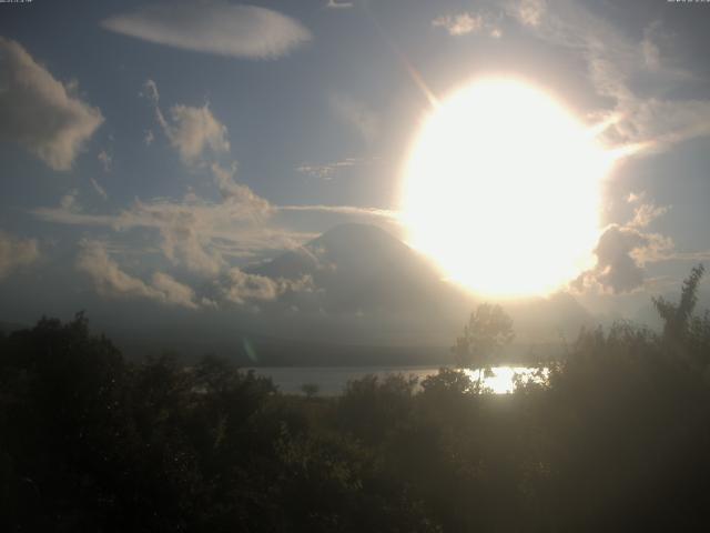 山中湖からの富士山