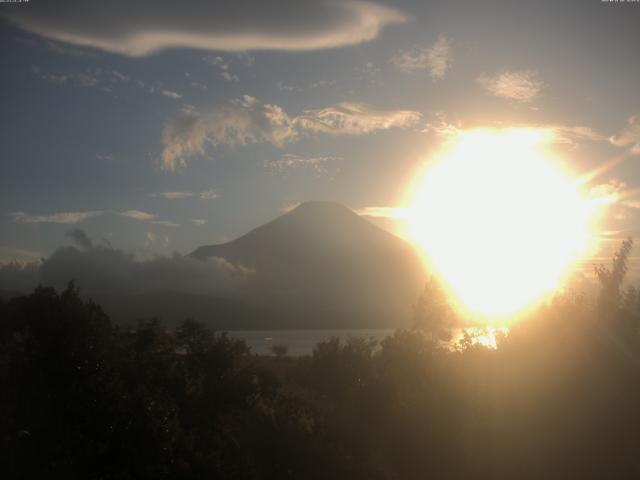 山中湖からの富士山